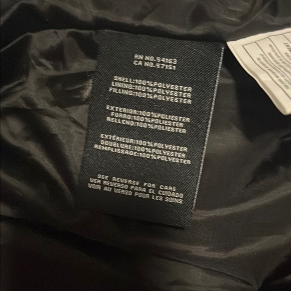 Cole Haan Black Puffer Vest - Picture 2 of 3